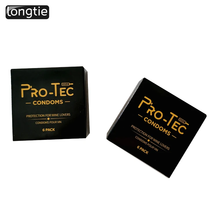 Customized color wine condom red black condom protector condom