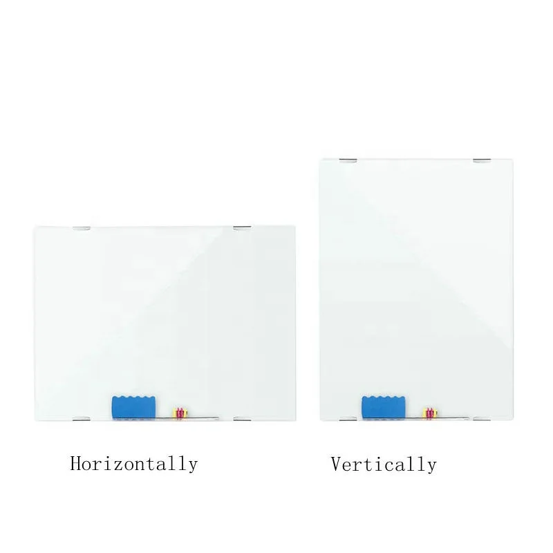 
No Folded and Whiteboard Type Magnetic glass notice board dry erase whiteboard 