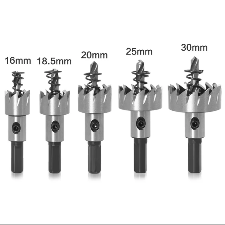 Top Quality Hss TCT Tipped Stainless Steel  Multi Purpose Hole Saw Set for Metal Cutting