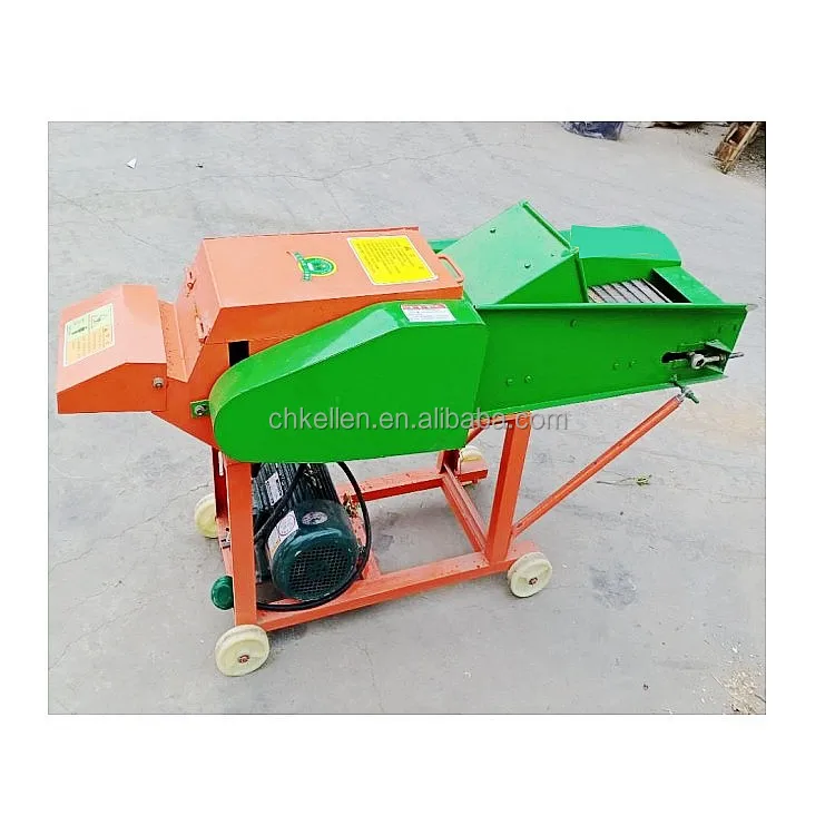 Electric 4 blades conveyor belt chaff cutter price list in kenya/Grass grinder