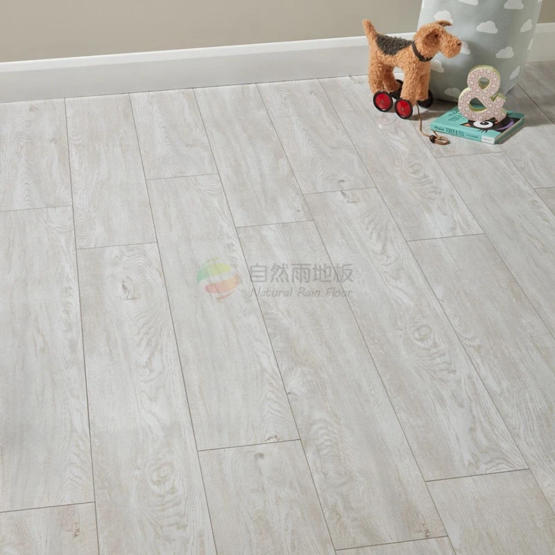 German Standard Offer 32 Class Grey Oak Color E1 Grade Floating Floor 7mm 8mm Thick Hdf Wood Laminate Flooring