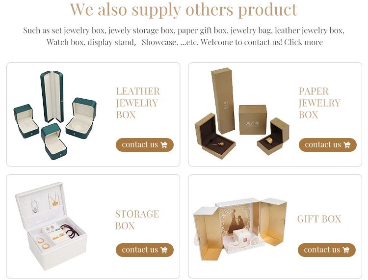 manufacturer low price simple jewelry box good square sliding sleeve golden supplier storage