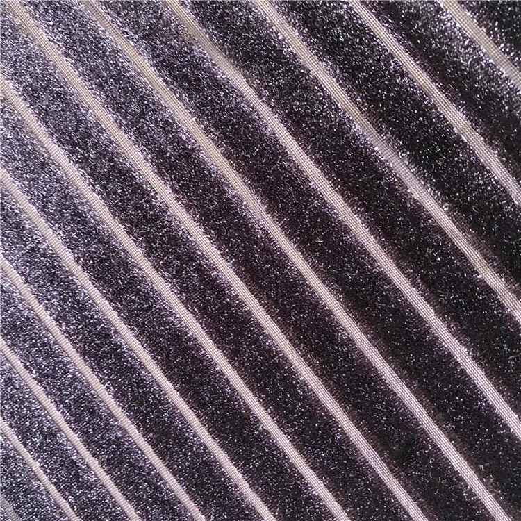 ICE VELVET FABRIC KS VELVET WARP KNITTING KOREAN STRETCH CRUSH VELVET KOREA POLYESTER SPANDEX FOR LUXURY DRESS INDIA