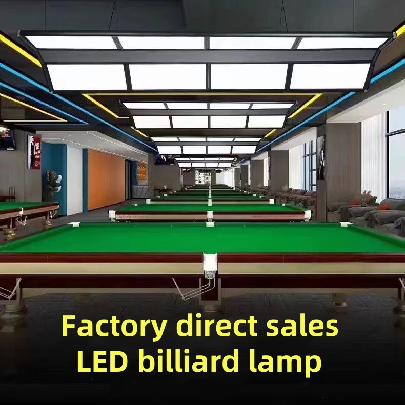 Billiards Lamp Table Tennis Pendant Lamp Room American Black Snooker Eye protection Club Billiards Lamp