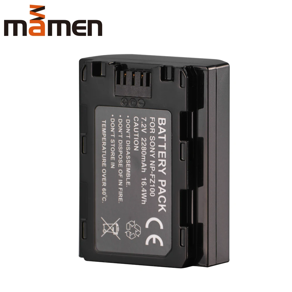 2280mAh 7,2 V NP-FZ100 батарея камеры для Sony A9 литиевая цифровая батарея