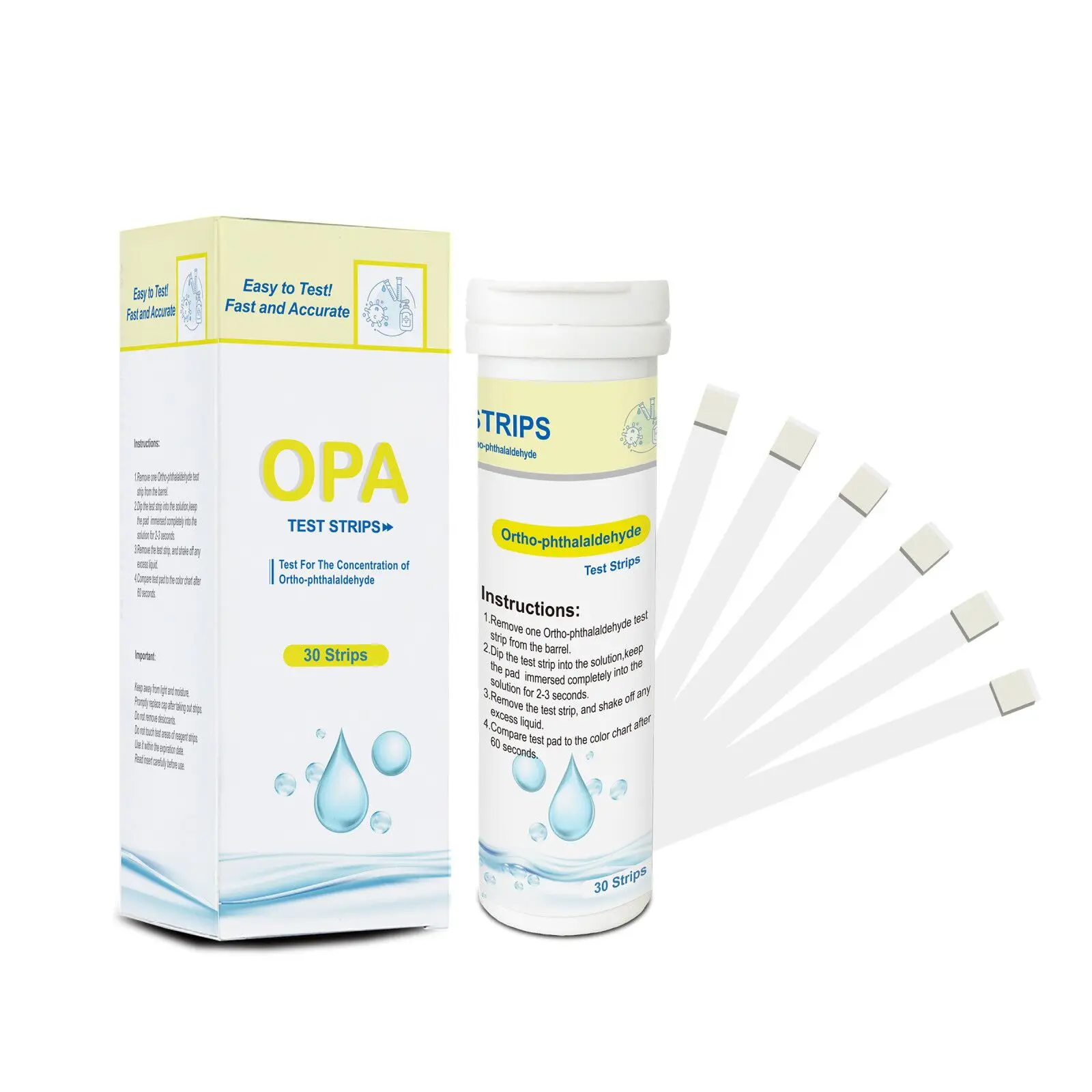 Whole Sell High Quality Low Price Factory Hot Sell Opa Test Strips