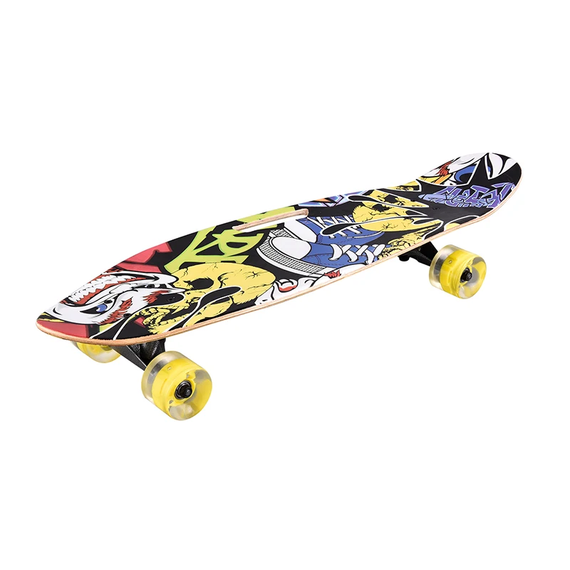 Portable Surf Skate Truck Custom For Print Skateboard Profesional For Sale 4 Wheels Custom Skateboard