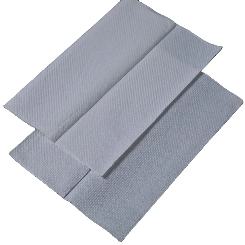 White Z Fold Paper Towels 1Ply Tri Folded Hand Towels