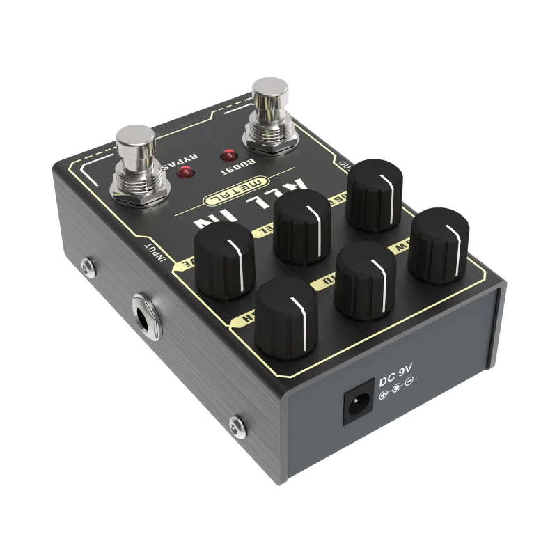 HUASHENG guitar accessories ALL IN True Bypass electric guitar multi effects pedal