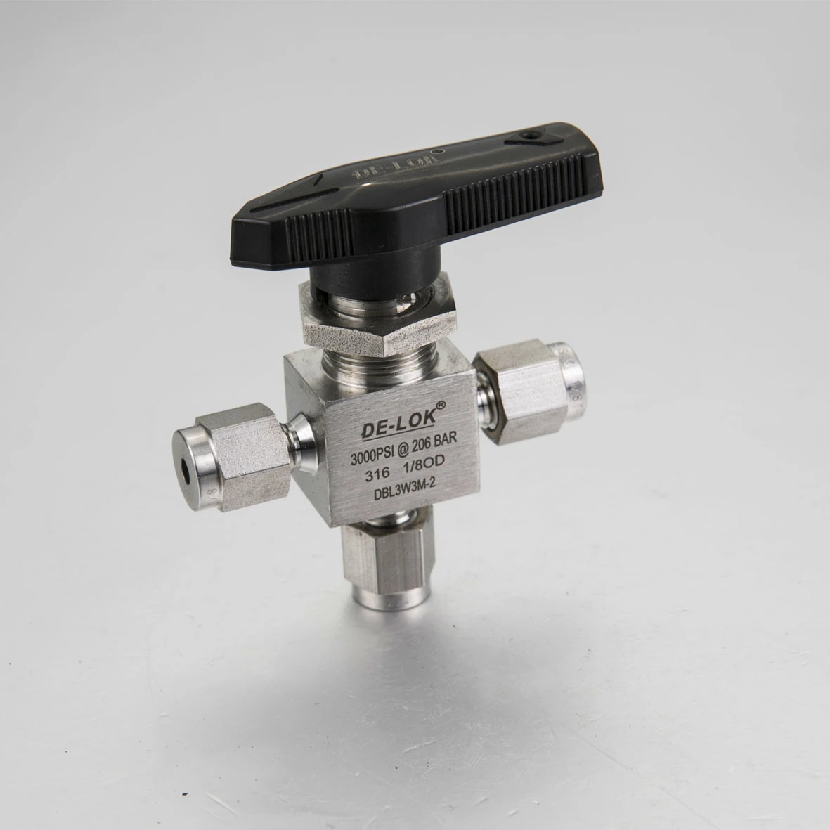 JAZZY DBL6 series three-piece high pressure ball valve instrument valve Swagelok   stainless steel  / ball valve