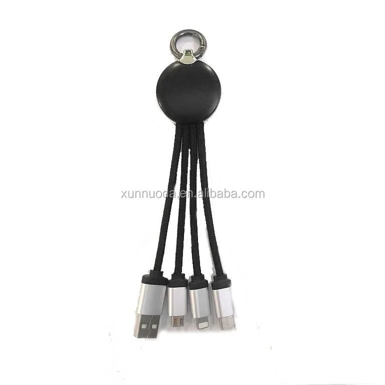 3in1 USB Charging Cable with LED Light