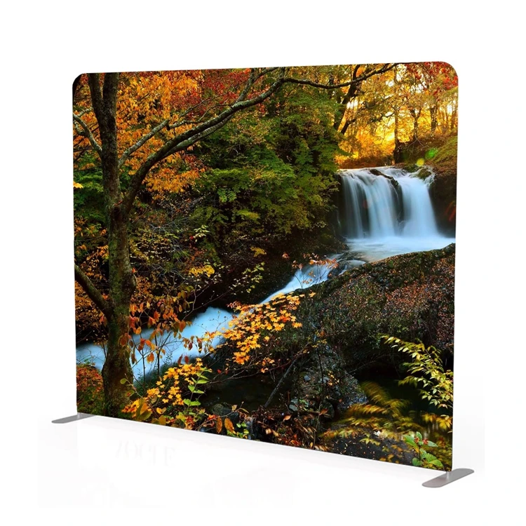 Fashion Photo booth Design Print Straight Pillow Case Backdrop with Frame stand for photography Background