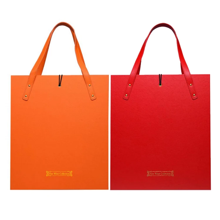 Pu Leather Wine Carry Case Double Glass Bottle Packaging Boxes Wine Gift Bags With 2 Clear Wine Glasses