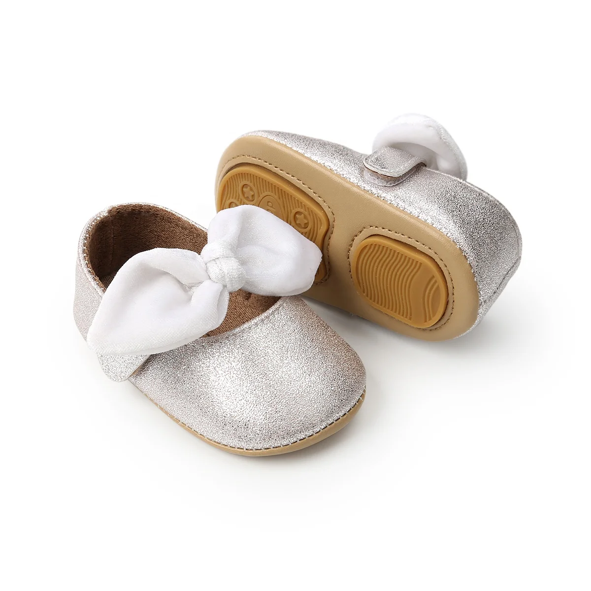 Лидер продаж, красивая дизайнерская обувь из искусственной кожи с бантом для маленьких девочек, обувь для малышей, обувь для маленьких принцесс