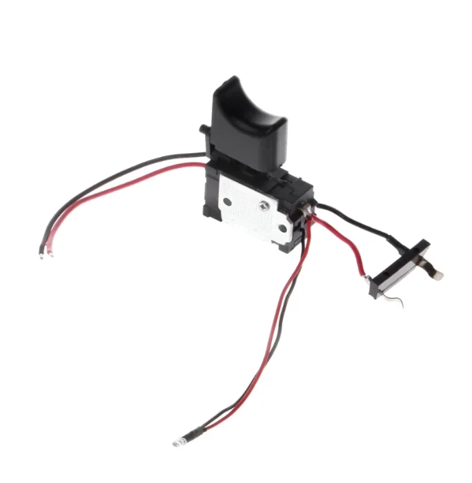 Electric Drill Dustproof Speed Control Push Button Cordless Drill Trigger Switch DC 7.2-24V