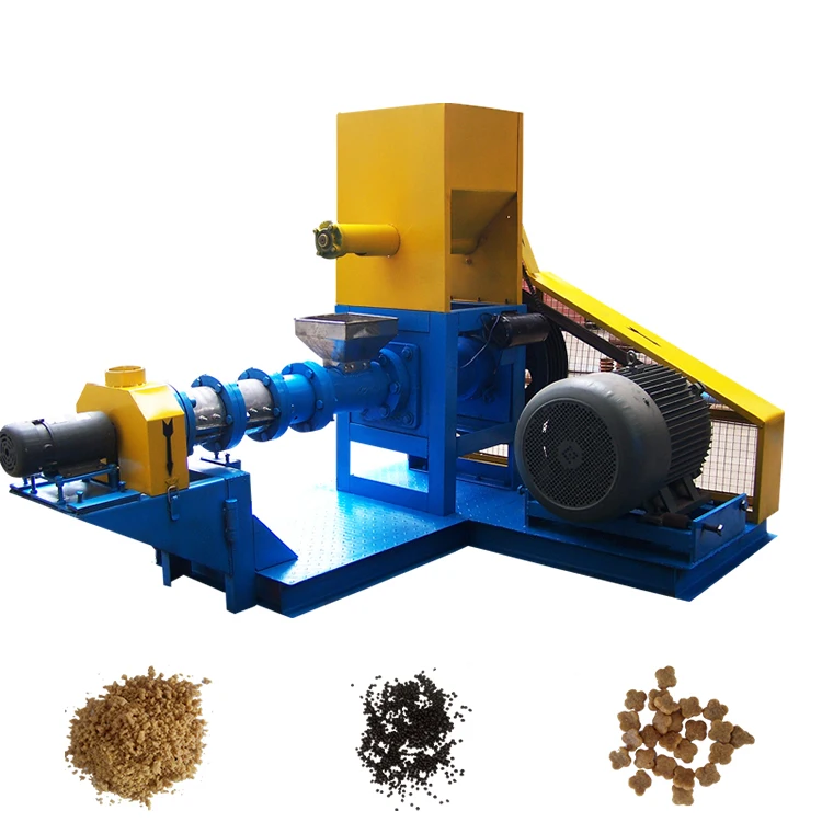 DGP80 Floating fish feed pellet making machine animal feed machine 22kw