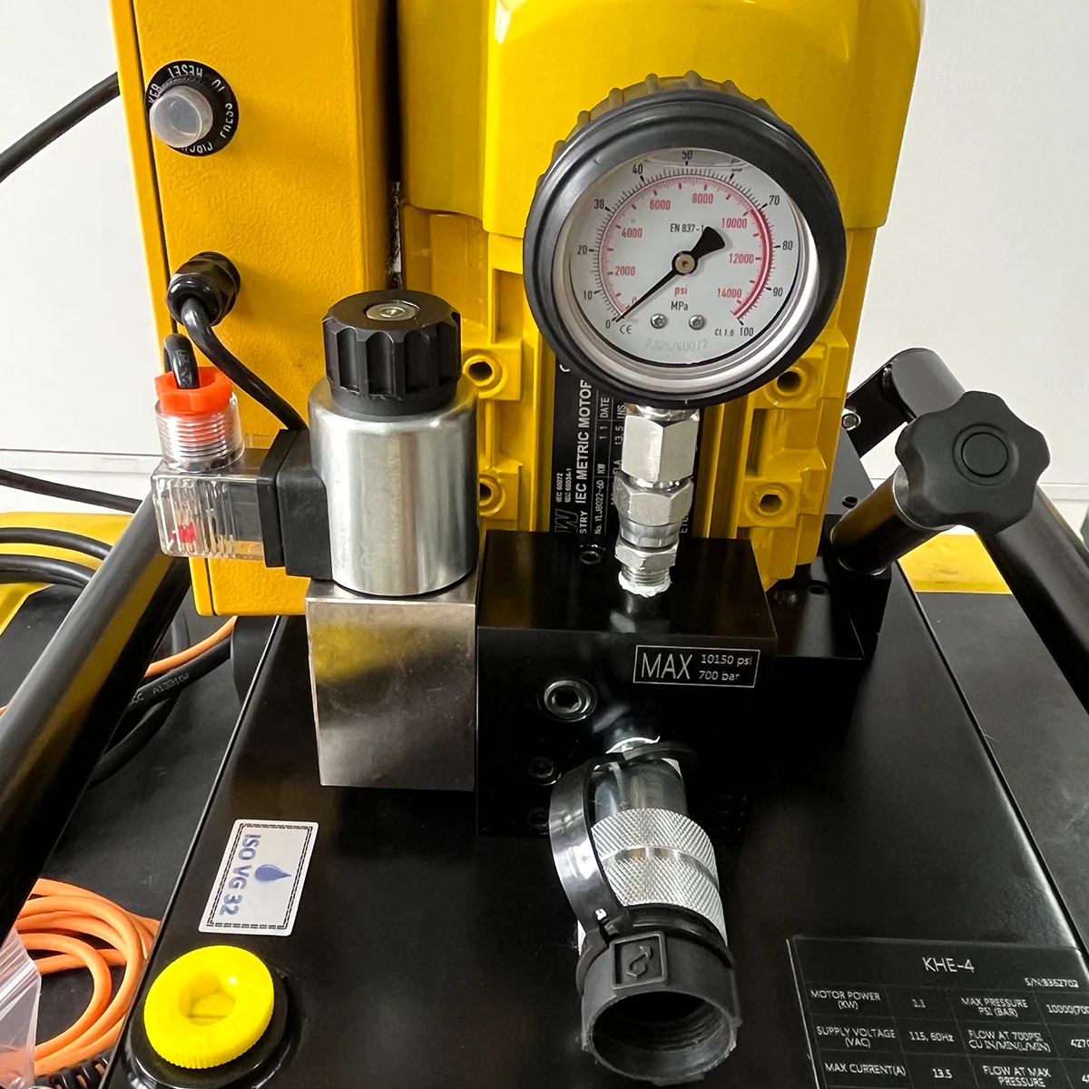 SP35SP, 31 Ton, Hydraulic Punch and Standard Die Set with Electric Pump Hydraulic Crimping Tools Hose Crimping Machine