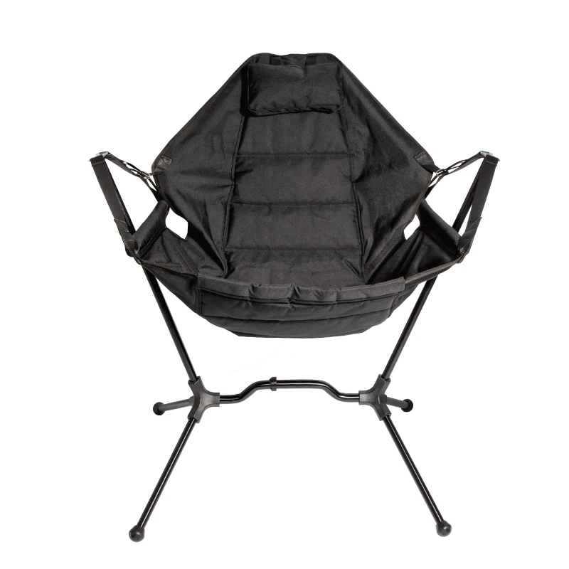 High Quality Outdoor Camping Rocking Chair Portable Folding Swinging Chair for Beach