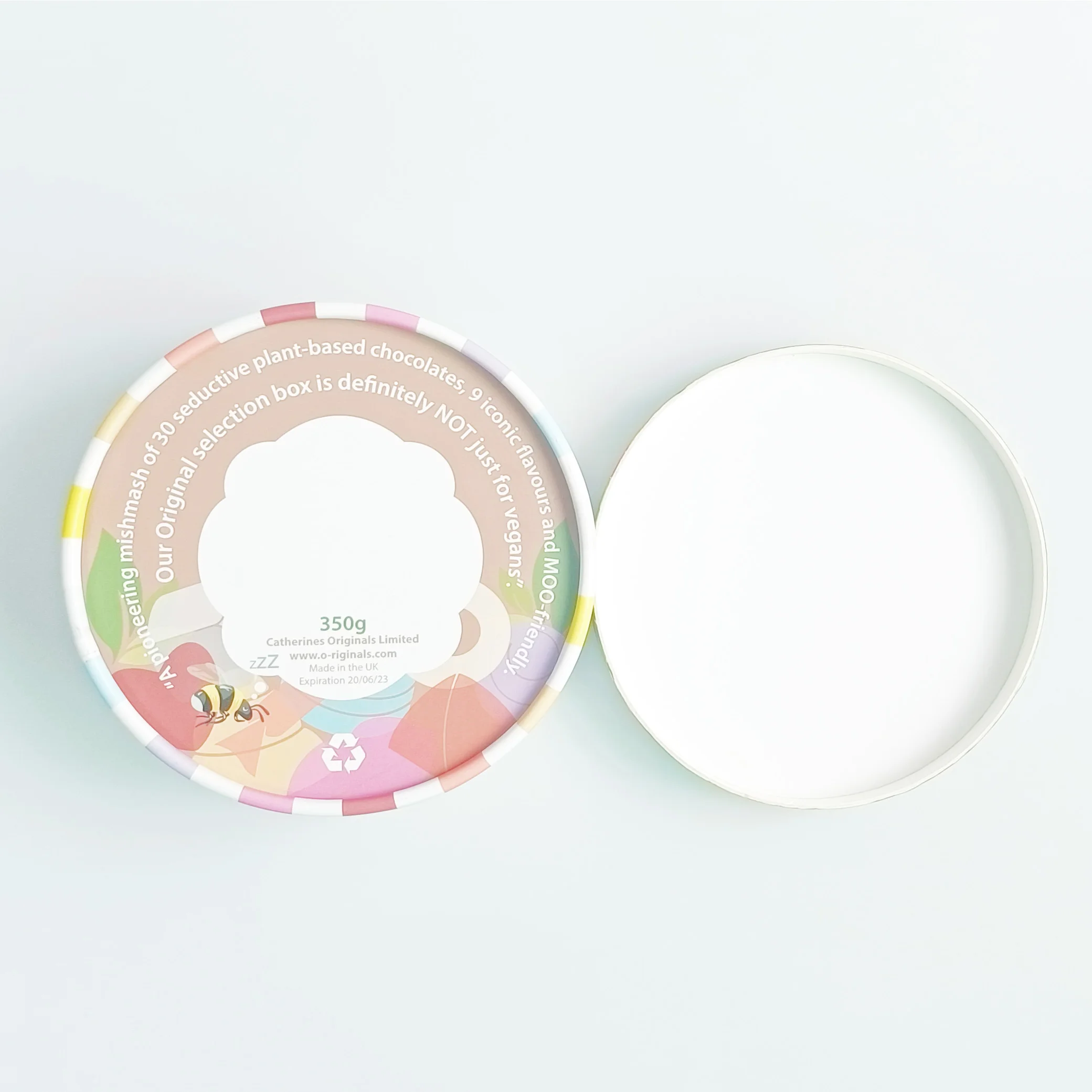 Cardboard Biscuits Cookies Packaging Small Round Candy Box Circle Shape Paper Tube Packing Box