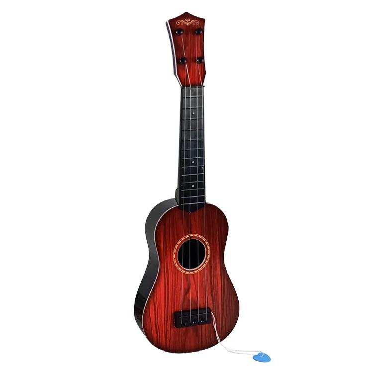 Wholesale Luxury Custom Kids Beginners Early Education Small Guita 4 Strings Classical Mini Ukulele Toy Musical Guitar