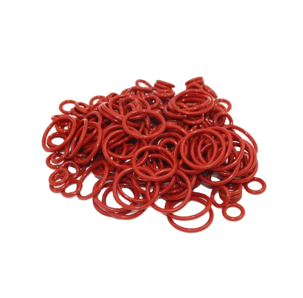 China Factory Rubber Oring Seal NBR FKM FPM EPDM PTFE PU Silicon Flat Rubber O-Ring Seals Nitrile Silicone Rubber O Ring Seals