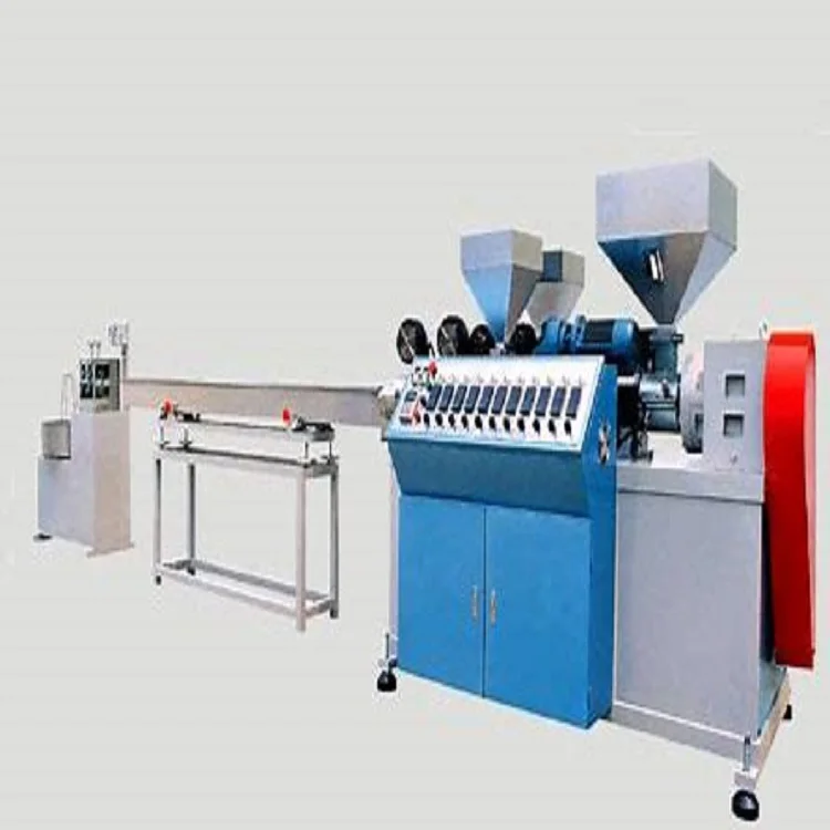 Manufacturer SPJ-68 co-rotating clam shell small plastic recirculating sheet extruder