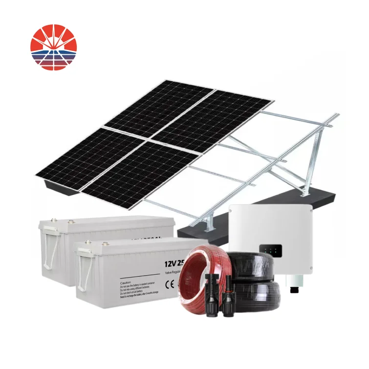 Система солнечной энергии REDSUN 50 кВт PV модуль монтажная система на сетке Автономная солнечная электростанция киловатт цена солнечную панель