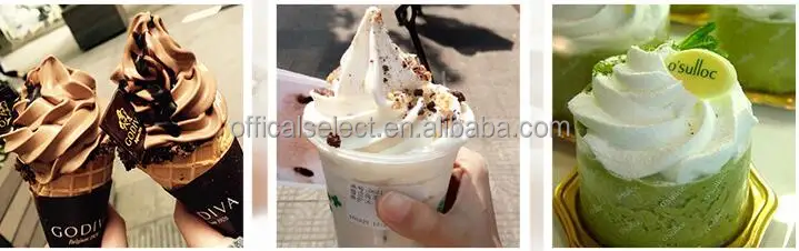 Commercial 3 Flavor Soft Ice Cream Machine For Sale