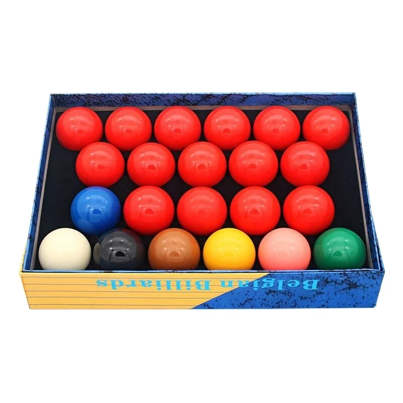 xikuno high quality 52.5mm 22pcs/set resin billiards set