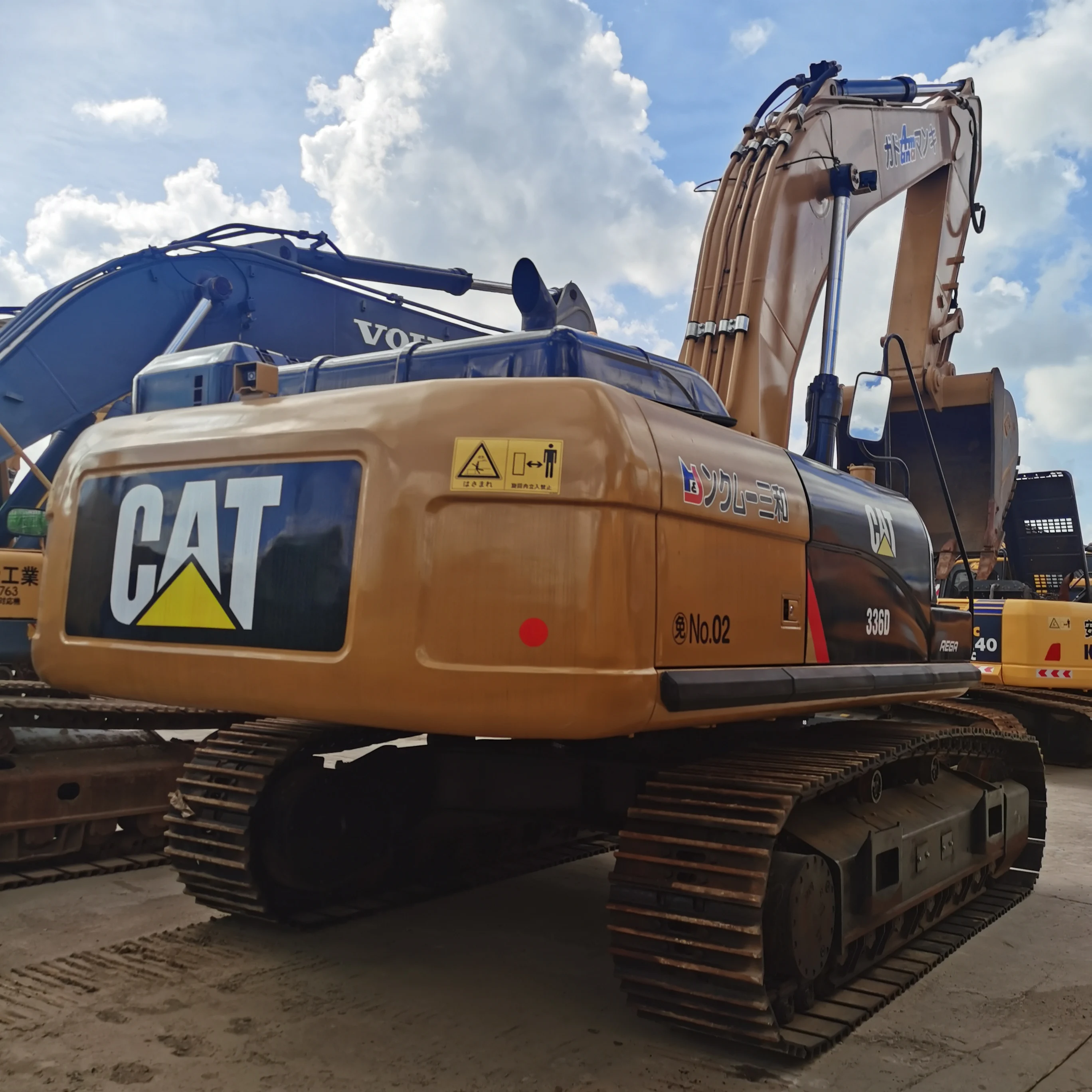 Used crawler excavator 36t Caterpillar 336E  Engineering & Construction Machinery With Powerful Engine CAT digger low price Peru