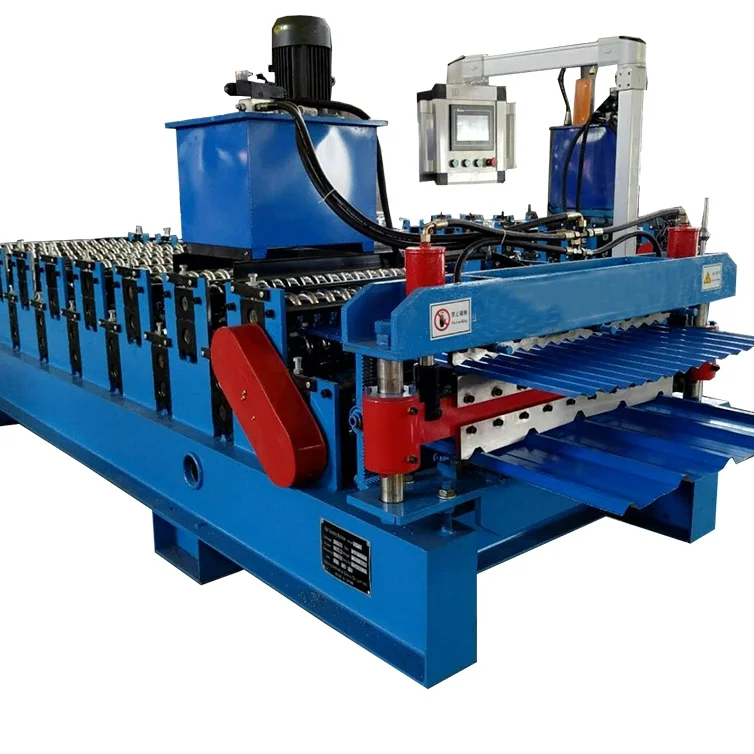 Double Layers Sheet Machine Double Layer Roll Forming Machine Double Layer Roof Panel Roll Forming Machine Corrugated