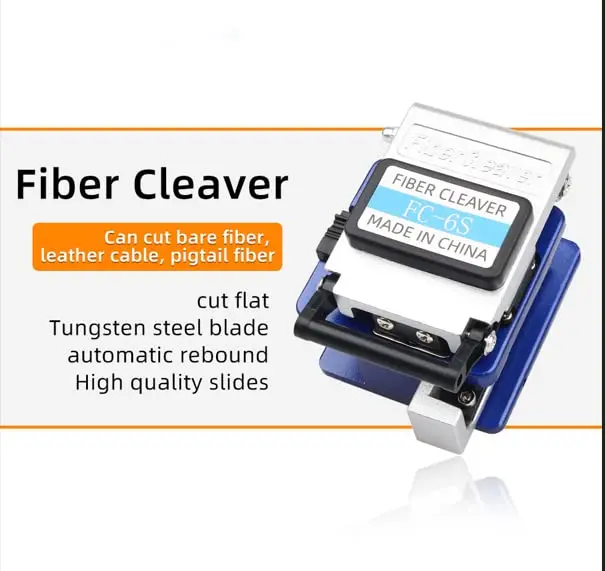 fiber optic equipment of fttx fiber cleaver stripper power meter fiber optical toolkit kit ftth tool kit