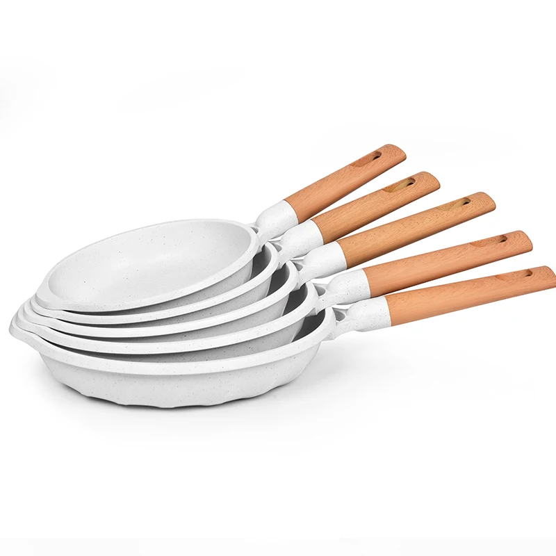 Cooklover Classic Marble Stone Cooking Pot Die Cast Non Stick Aluminium Cookware Set