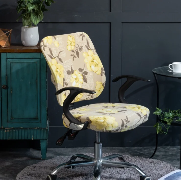 Elastic universal split type chair cover computer chair cover office desk and chair cover