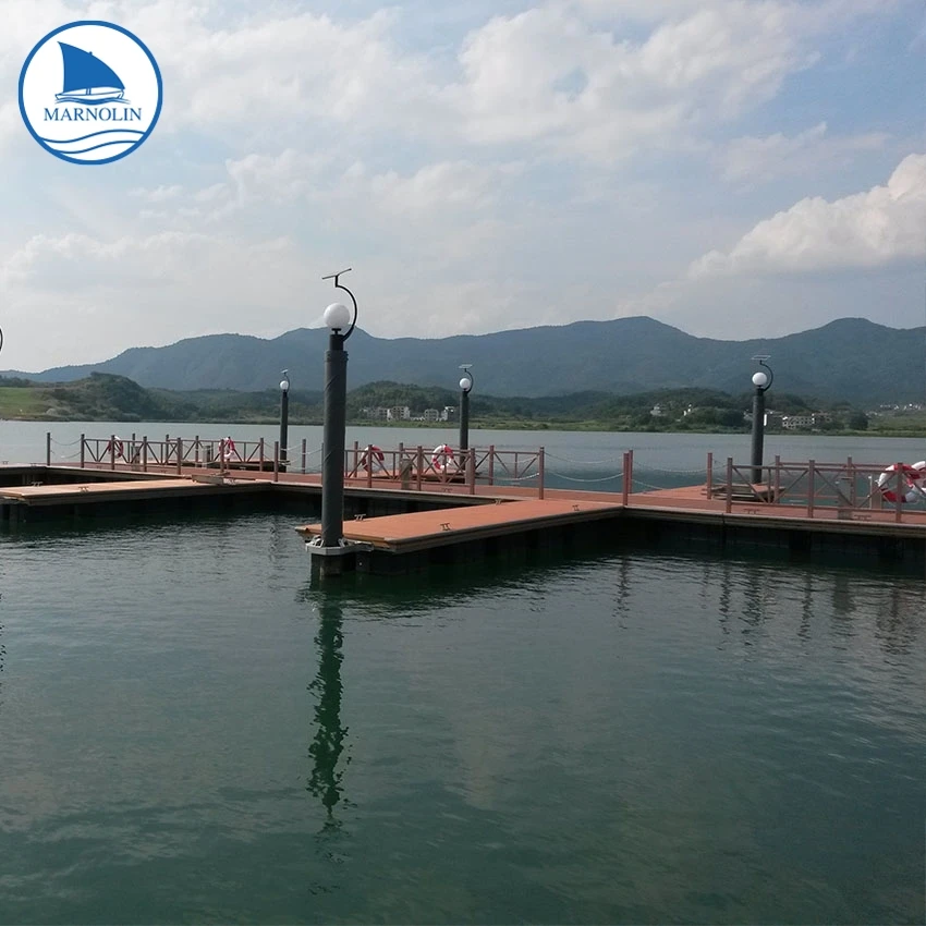 Floating pontoons dock yacht marina jetty pontoon