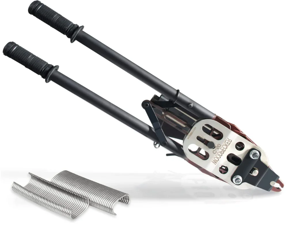 Long life air tool gabion stapler AC50 for stone production