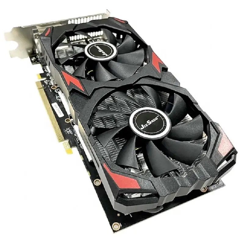 JIESHUO NEW GPU Placa De Video Card AMD Radeon RX 580 8gb Sapphire Nitro RX580 4gb Graphic Card For PC