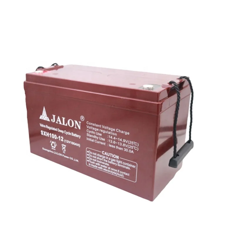 Jalon Agm Batteries 12v 26ah 100ah 150ah 200ah  Deep Cycle Gel Solar Battery