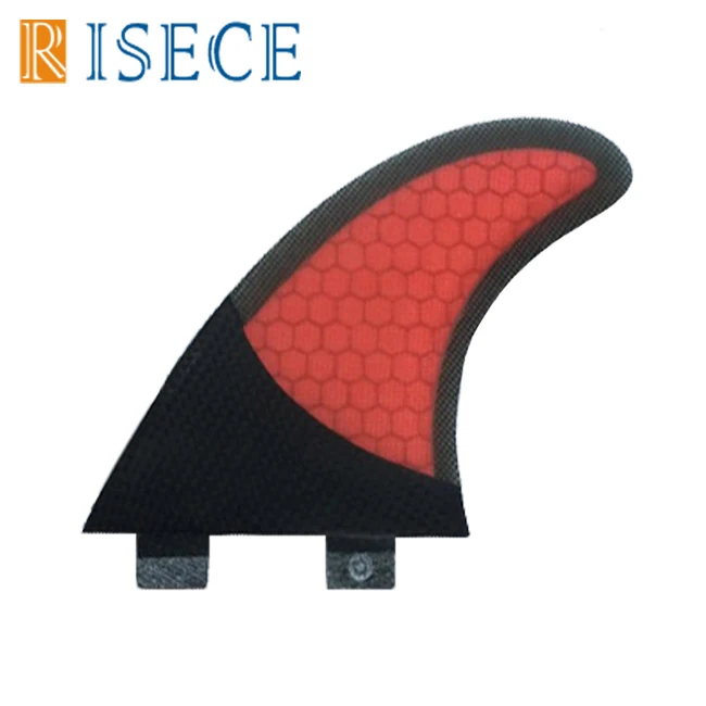 Top Quality Surfboard Fins Twin Tab Base Half Carbon Fiber Surf Fin Fiberglass