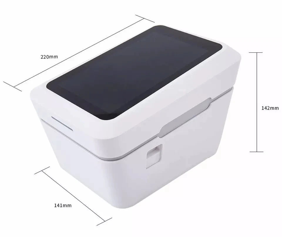 Android Wifi синий/зуб ручной Pos PDA Встроенный 80 мм принтер с 7 0 дюймовым сенсорным