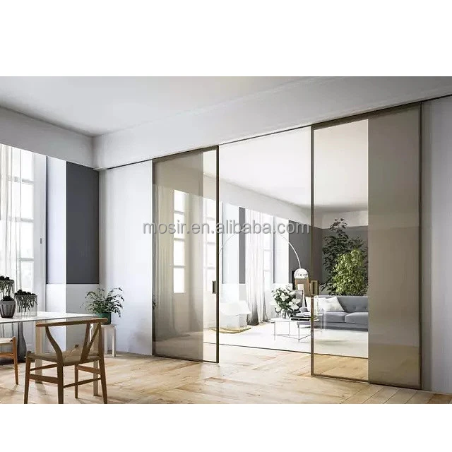 Sliding Door Flush Sliding Door System Framed Sliding Door Arrival Energy Efficient Aluminum Low-e Glass New Waterproof Double