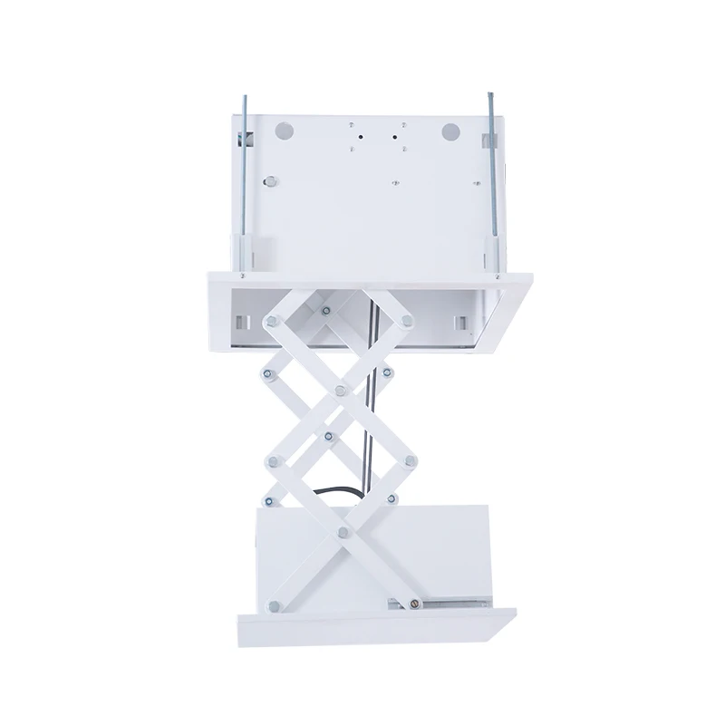 Height Adjustable Projector Lift Push Rod Projector Motorized Projector Mount for Conference Room