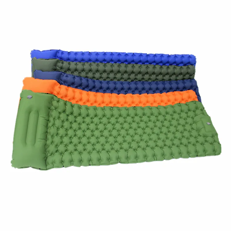 
Professional Supplier Inflatable Mat With Backpack Bag Sleeping Camping Mattress 