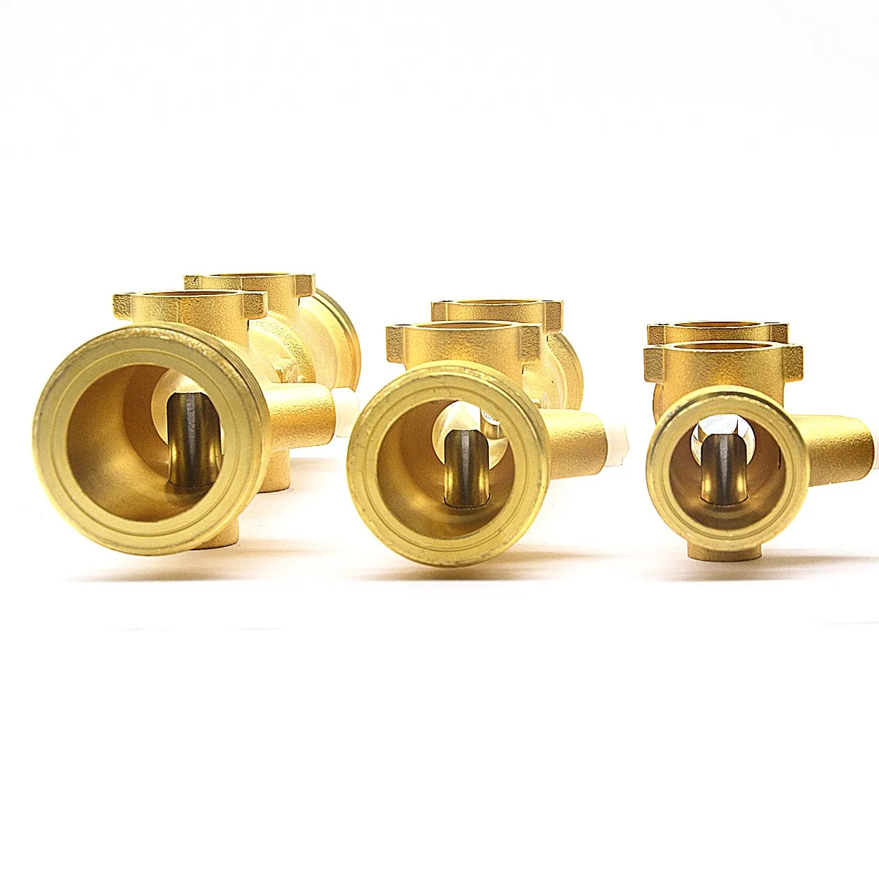 SIERJIA By Brass Can OEM ODM Brass Fitting For Ultrasonic Heat Meter Body