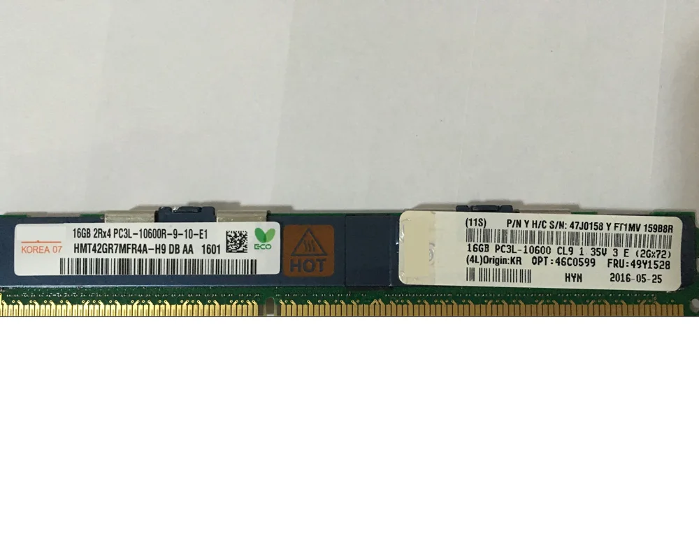 46C7577 16 Гб DDR2 fb-dimm FB кода коррекции ошибок PC2-5300 память для сервера AB