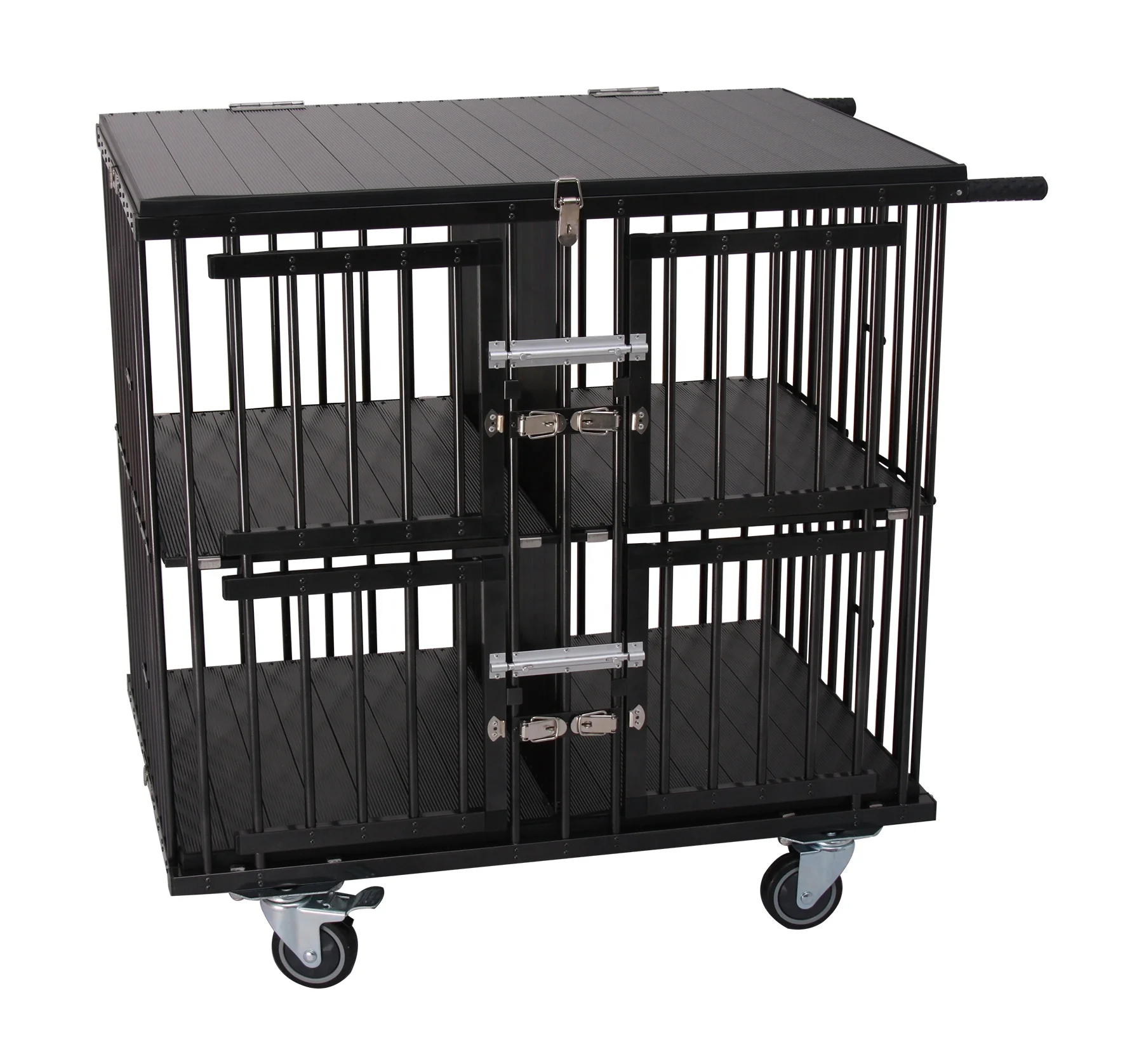 Dog trolley Aeolus Aluminum super light-weight portable pet outdoor salon show portable foldable dog trolley Mobile on wheel new