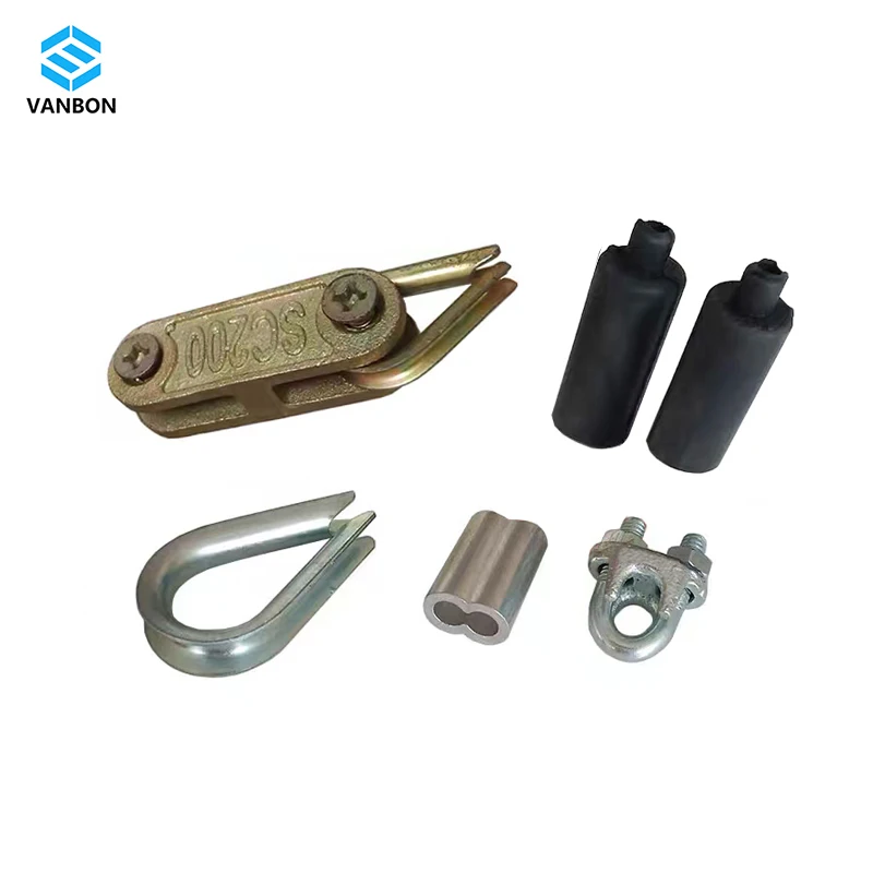 SC200 Wire Rope Connector For Construction Hoist / Construction Elevator