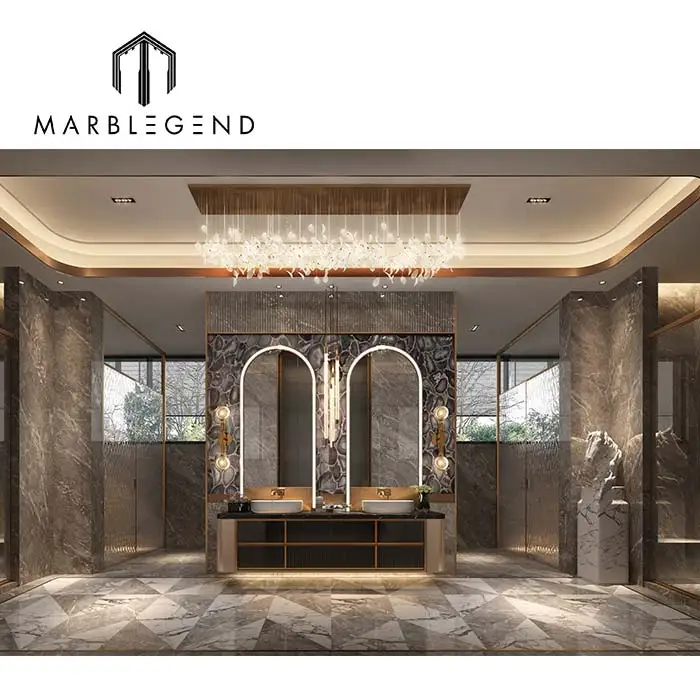 Interior design services wall cladding and flooring luxury palace villa royal bathroom interior design