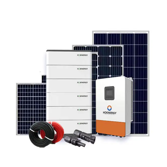 Фотогальваническая система хранения энергии 550 Вт солнечная панель и 10 кВт домашняя гибридная