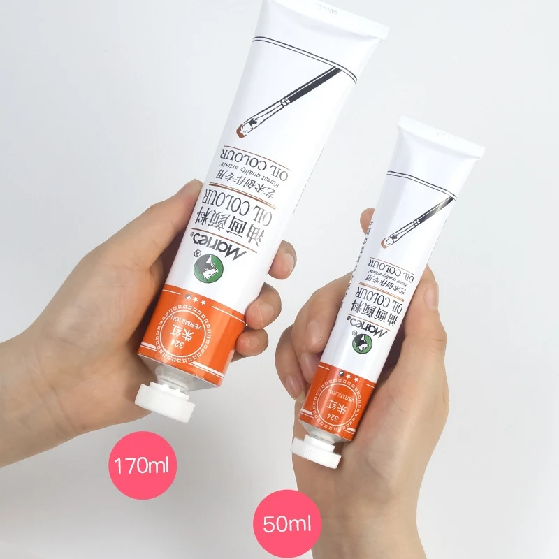 Maries 170ml Oil Paint Aluminum Tube For Beginner Artist Painting